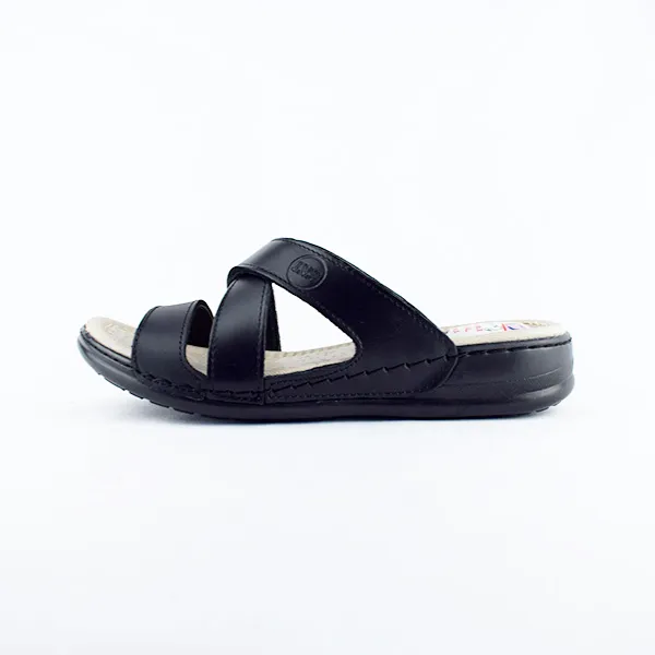 Sandale médicale Confort pour femme 502 noir.................  miniature